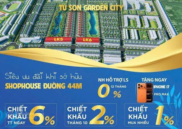 Shophouse đô thị mới gần dự án sun, gần đại học luật, đại học ngoại thương cơ sở bắc ninh