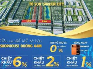 Shophouse đô thị mới gần dự án sun, gần đại học luật, đại học ngoại thương cơ sở bắc ninh