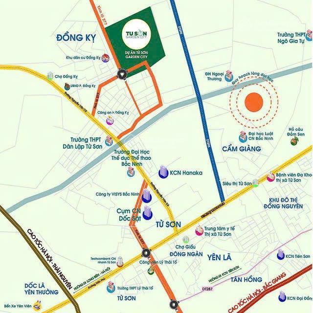 Shophouse đô thị mới gần dự án sun, gần đại học luật, đại học ngoại thương cơ sở bắc ninh
