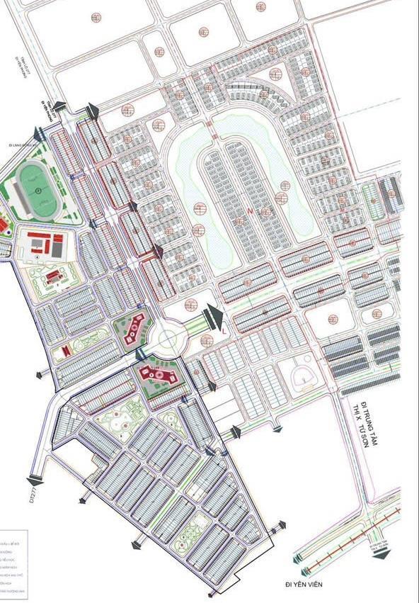 Shophouse đô thị mới gần dự án sun, gần đại học luật, đại học ngoại thương cơ sở bắc ninh
