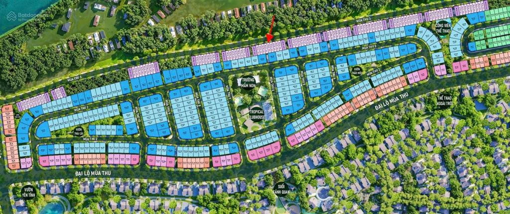 Bán nhà phố mùa thu ecoretreat 90m2 giá 5,9 tỷ all in. 0909 407 ***  bích tiền