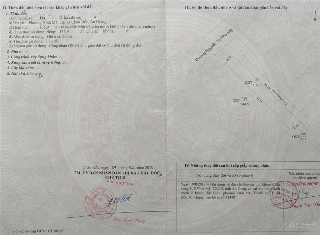 Đất 2 mặt tiền hẻm đường nguyễn tri phương rộng rãi, sầm uất