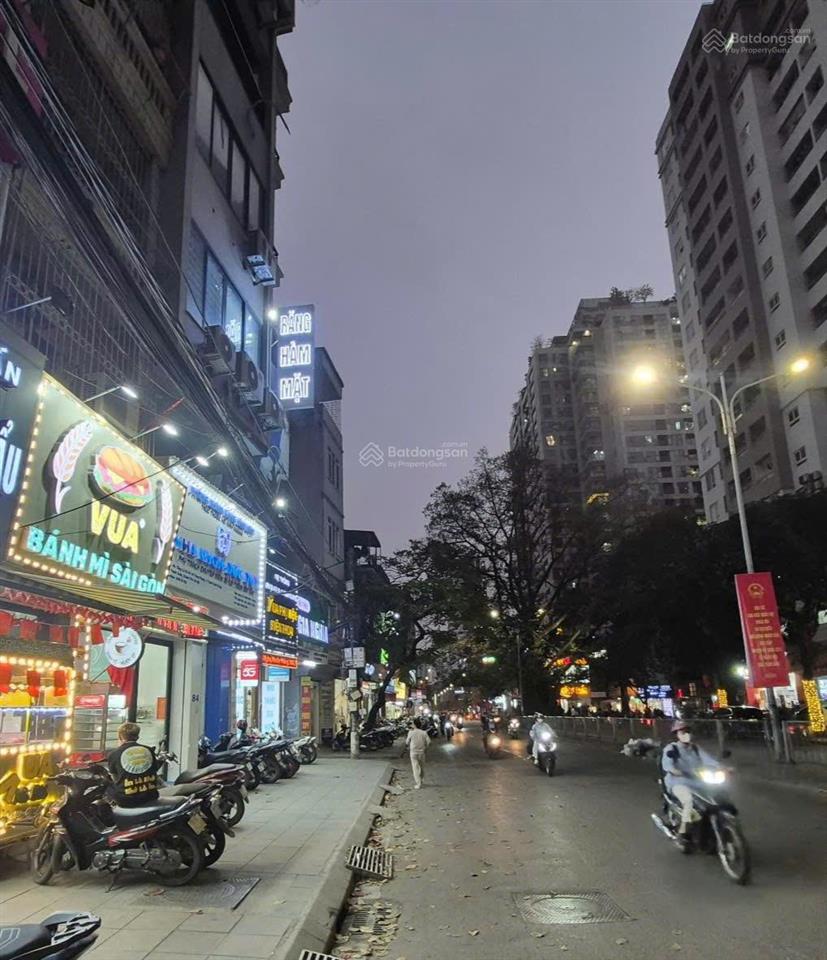 Bán nhà mặt phố vũ trọng phụng, 20 tỷ,4 tầng kinh doanh đỉnh