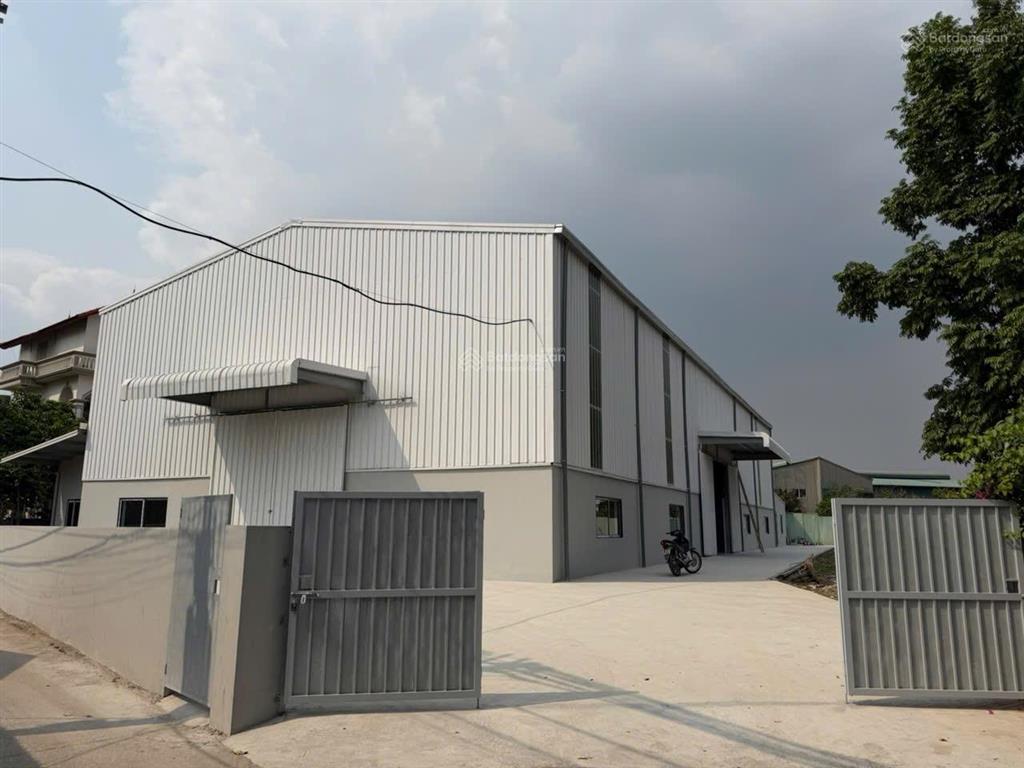 Cho thuê kho xưởng mới xây dựng