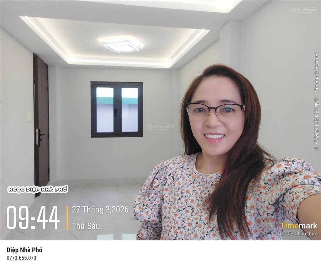 Nhà mới  bình tiên  hxh  ngang 4m  3 tầng  5pn, 5wc  5 tỷ  quận 6  giáp quận 5 .