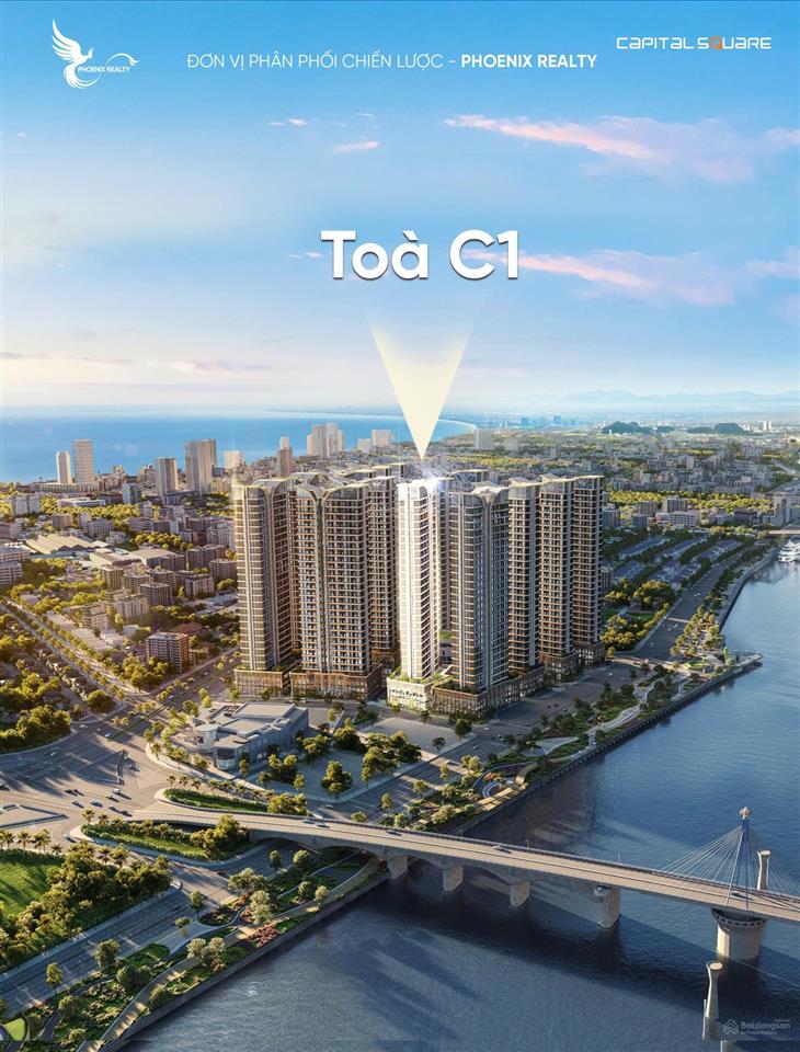 Căn hộ 2pn view sông hàn, giá full 5tỷ5, vốn 2 tỷ nằm cạnh cầu sông hàn