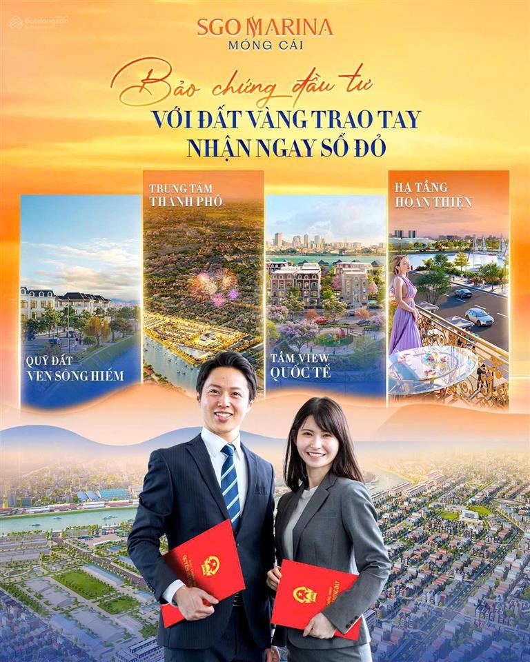 Bán đất nền ka long móng cái  kinh doanh cực tốt  sổ đỏ sẵn sàng