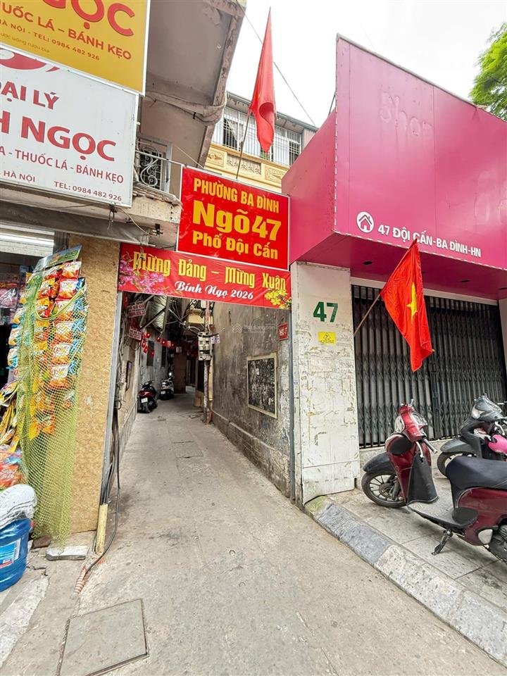 Bán nhà riêng ngõ 47 đội cấn. giá tốt, đầu tư