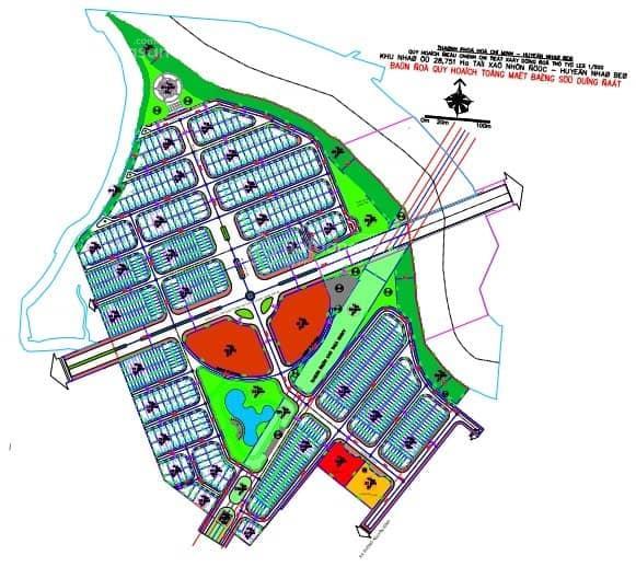 Bán đất khu dân cư 28ha nhơn đức giá tốt, đường 14m