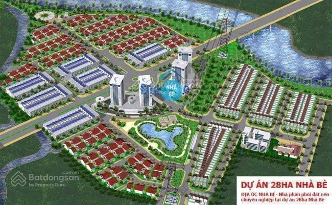 Bán đất khu dân cư 28ha nhơn đức giá tốt, đường 14m