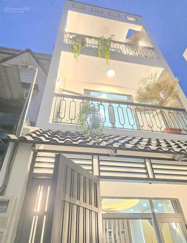 Nhà mới 100% full nội thất 3 tầng 4pn 5wc hẻm 4m đường 35 hiệp bình 5.x tỷ (x tiểu học)