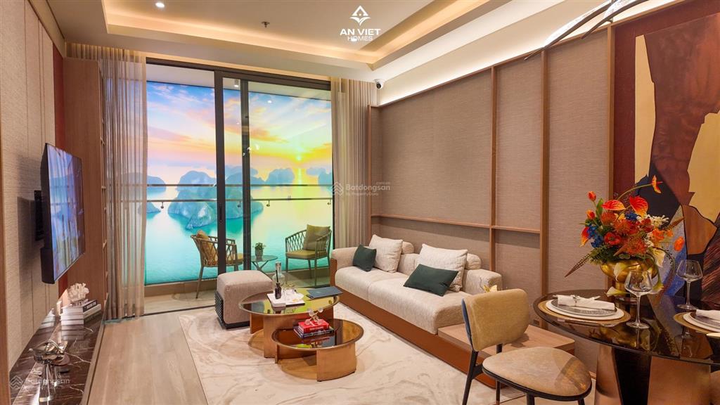 Bán condotel 2pn, 2wc, 77m2 tại prima bay, hoàng quốc việt, 55 triệu / m2