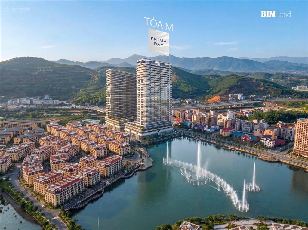 Hiếm có 1 suất trả thẳng 1,7tỷ studio dự án primabay hạ long, hướng đông nam view hồ nhạc nước