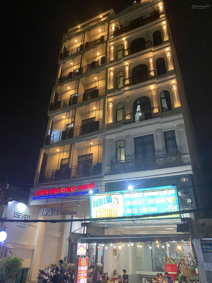Bán nhà hoàng hoa thám, dt  8mx25m, cn  180m2, kc  hầm + 5 tầng tn  180tr/th  giá  35 tỉ.