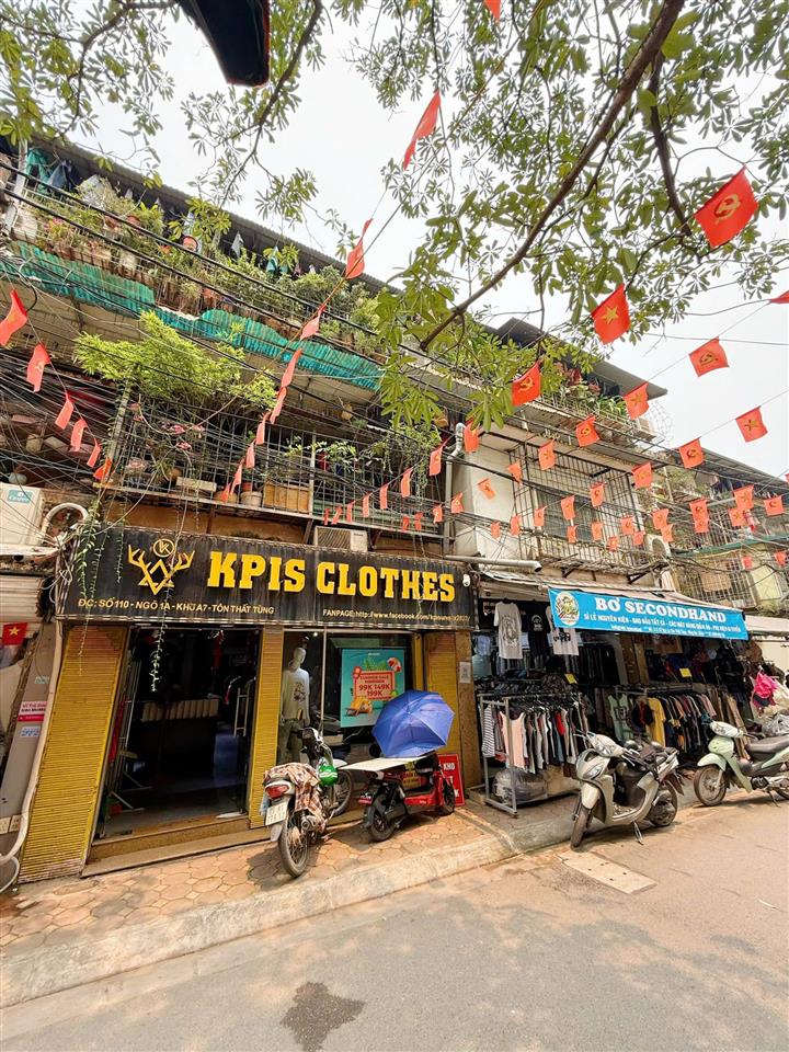 Chính chủ bán cc tầng 1 khu tt khương thượng,2 mặt tiền kd, dòng tiền 20tr/ tháng