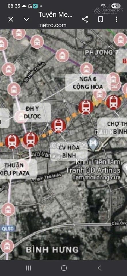 Khu vực có nhiều dự án tương lai triển dọc ga metro 3a tp.hcm
