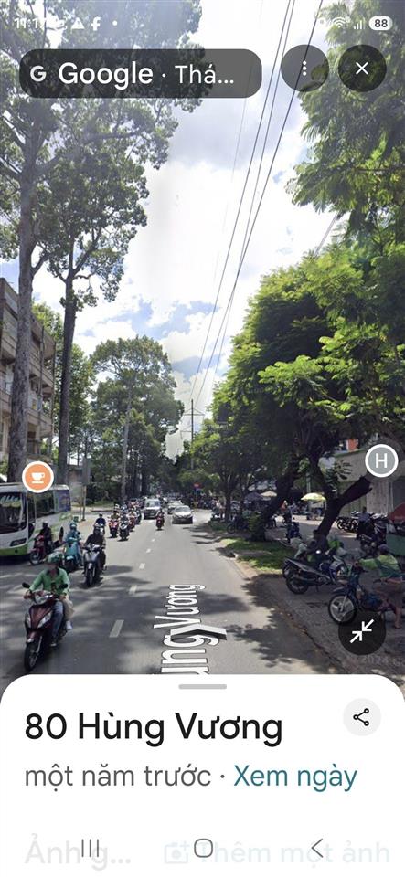 Vị trí tốt để kinh doanh. khu đất đẹp trên đường hùng vương, khu vực chợ an đông