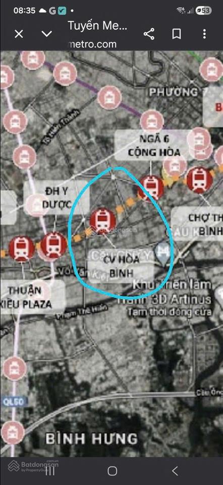 Khu vực có nhiều dự án tương lai triển dọc ga metro 3a tp.hcm