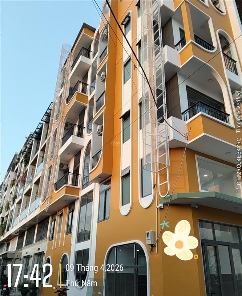 Căn góc 2 mặt hẻm ô tô 6 tầng có thang máy  dts 276m2