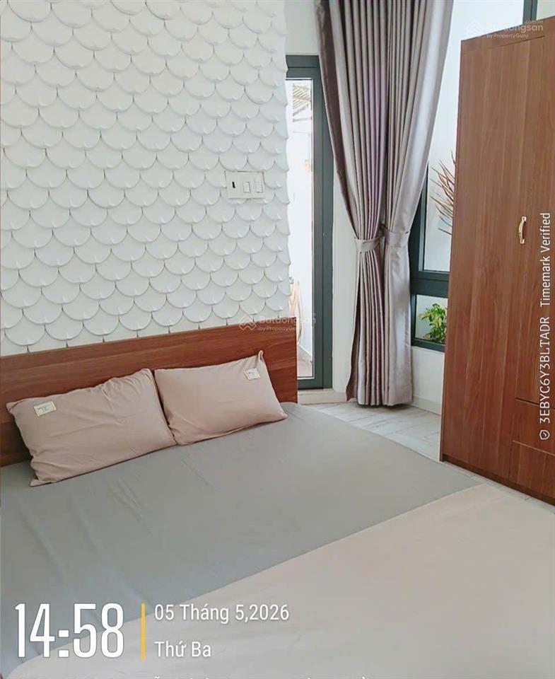 Đi bộ ra trường đhcn  ngay chợ gòn vấp  5.5 tỷ  3 tầng  3pn, phòng thờ, giặt phơi  36.6m2