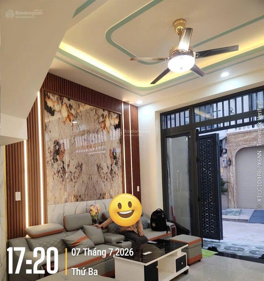 Bán nhà 4 tầng đẹp ngô chí quốc  bình chiểu  thủ đức  hẻm xe hơi 7m thông
