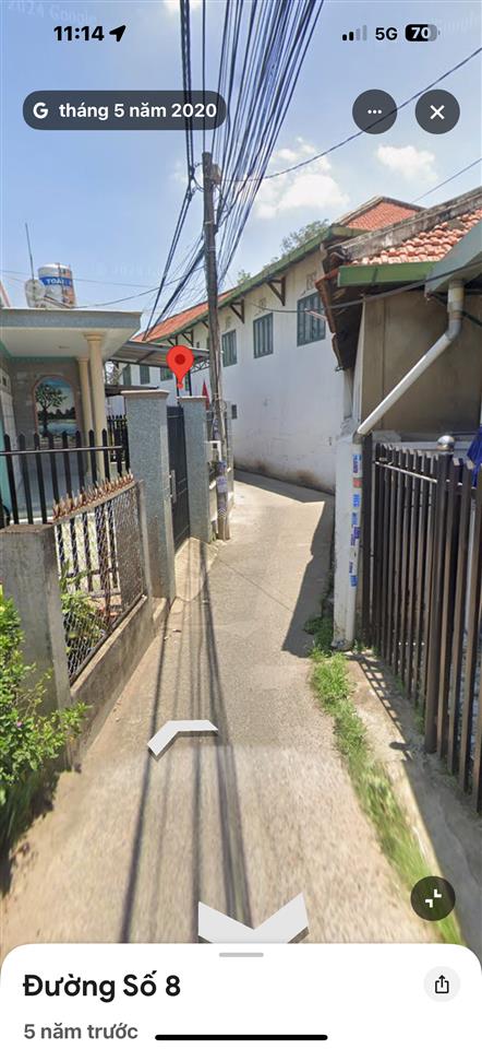 Bán đất đẹp tại hẻm số 8, trần quốc toản, 2,6 tỷ, 82m2, pháp lý đầy đủ