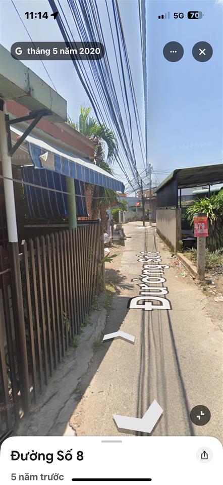 Bán đất đẹp tại hẻm số 8, trần quốc toản, 2,6 tỷ, 82m2, pháp lý đầy đủ