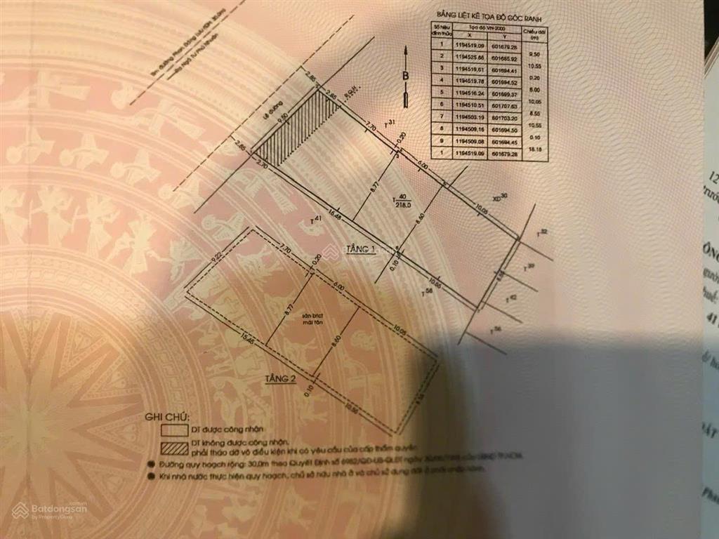 Khuôn đất mặt tiền 177 phan đăng lưu q.phú nhuận xây building hầm 10 tầng, 8,6x29m218m2 giá 100 tỷ