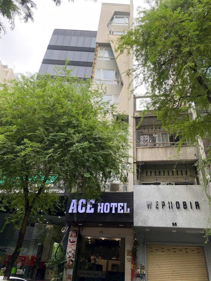 Siêu phẩm mt 100 lý tự trọng quận 1, dt 4x27m  dtcn 109m2 hầm 9 tầnghđt 12,500$/th giá 120 tỷ