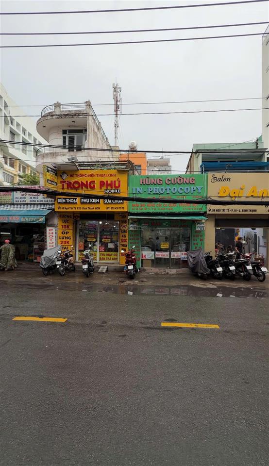 Mặt tiền ngô tất tố q. bình thạnh ngay đh tôn đức thắng dt 4x18mdtcn 64m2hđt 30tr/th giá 14 tỷ