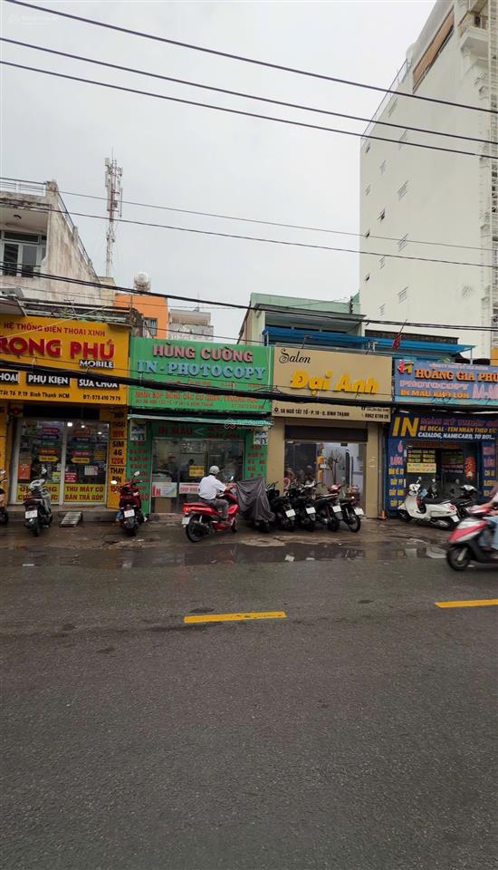 Mặt tiền ngô tất tố q. bình thạnh ngay đh tôn đức thắng dt 4x18mdtcn 64m2hđt 30tr/th giá 14 tỷ