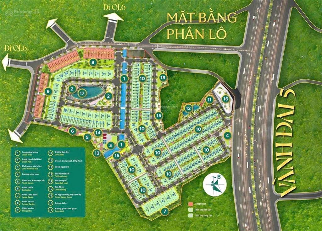 [công bố  rẻ] 19,7tr/m2 sở hữu đất nền mặt đường vành đai 5