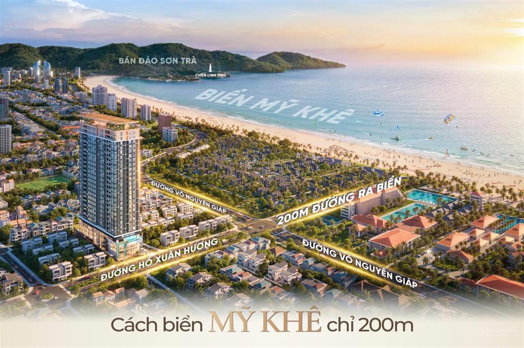 Cơ hội cuối cùng!! sở hữu căn hộ biển sổ hồng lâu dài  biển mỹ khê đà nẵng