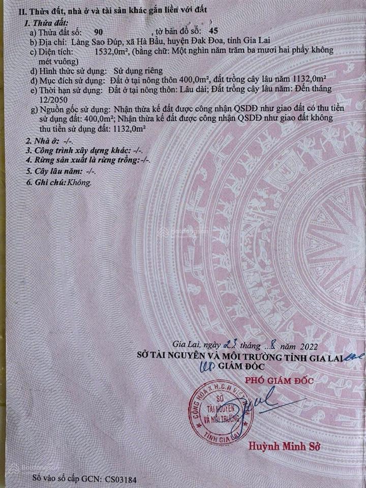 Cần bán lô đất quá đẹp 3 mặt tiền đường