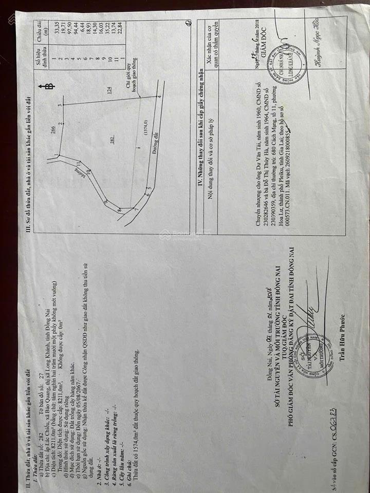 Đất vườn chôm chôm, 130m mặt tiền đường