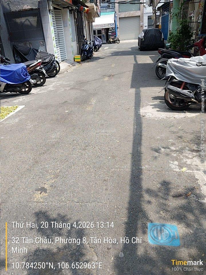 Nhà mặt phố đường tân châu f.8  tân bình
