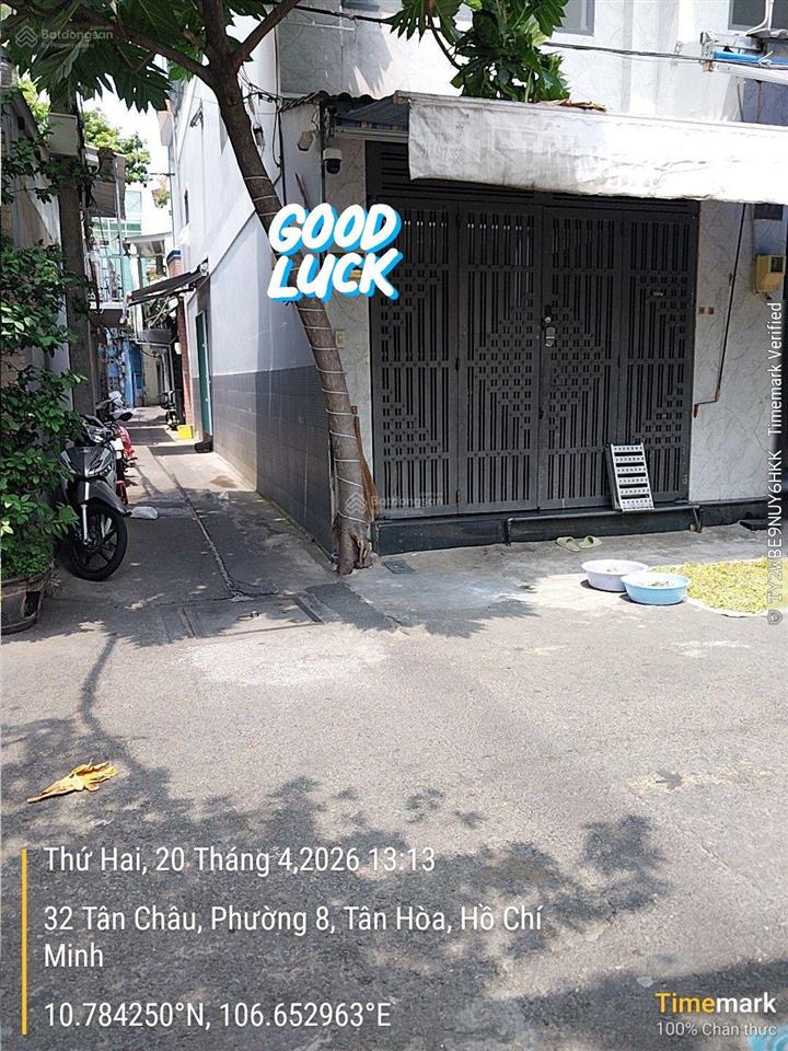 Nhà mặt phố đường tân châu f.8  tân bình