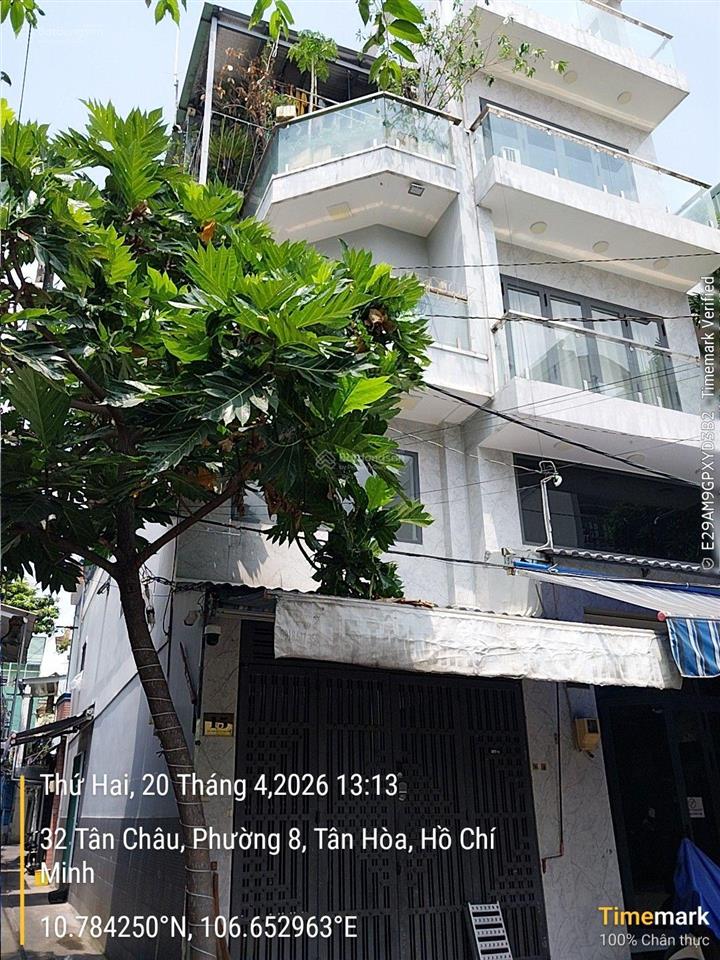 Nhà mặt phố đường tân châu f.8  tân bình