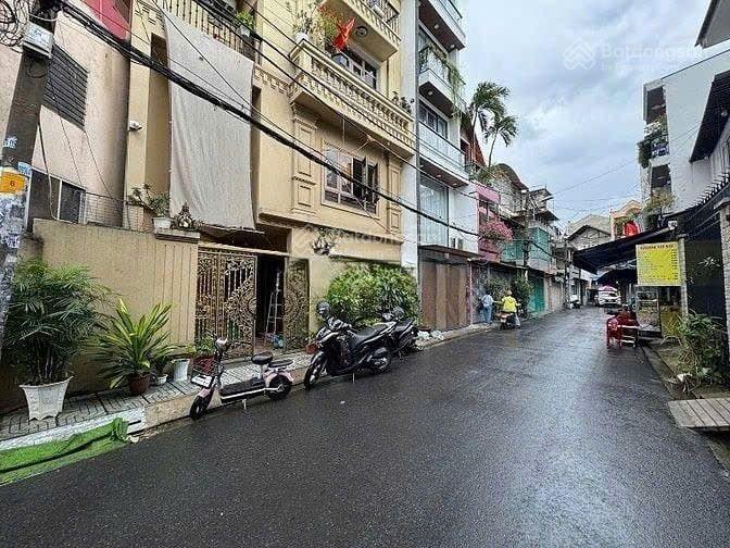 Hẻm xe hơi thông 120m2 giá 12.5 tỷ (~100 triệu/m2) 4 tầng 8pn khu hồng lạc tân bình