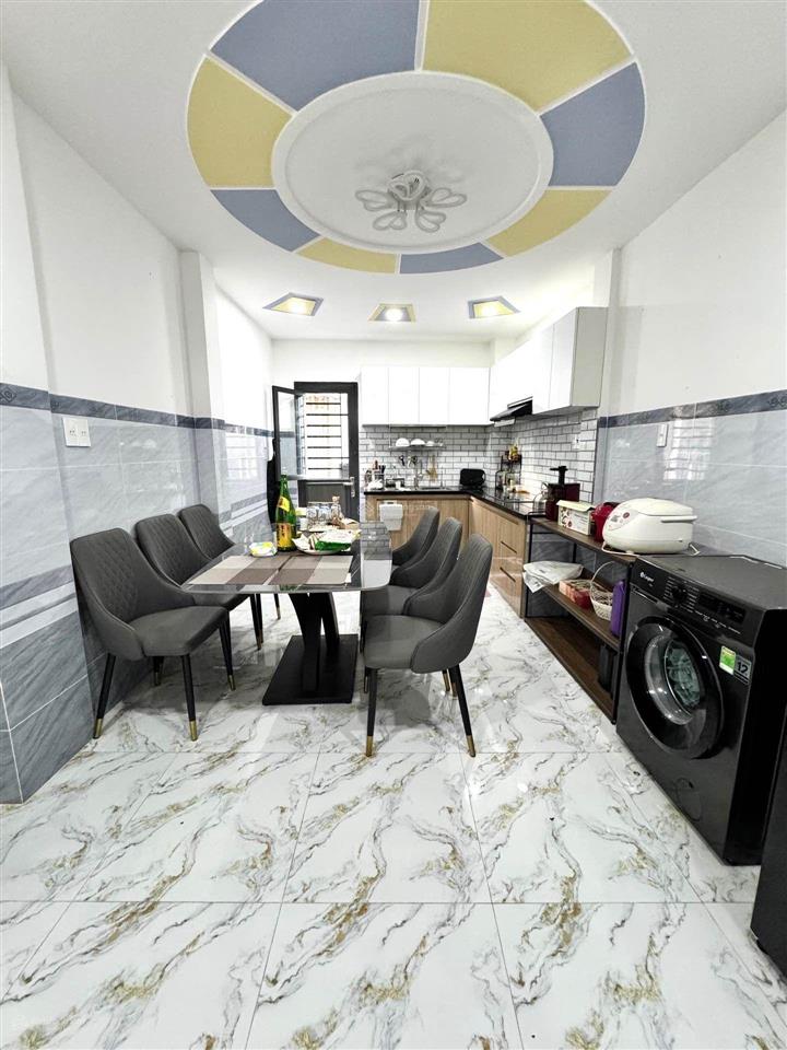 Nhà 2 mặt hẻm trước sau nguyễn kiệm, 52m2 đất, 3.5m x 15m, 2 tầng, tặng full nội thất chỉ 6.8 tỷ