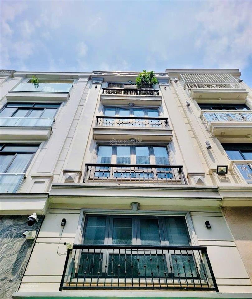 Gần 50m2 vuông, 5 tầng hẻm xe hơi tránh nguyễn xí giao phạm văn đồng bình thạnh, 4pn 7wc, giá 9 tỷ