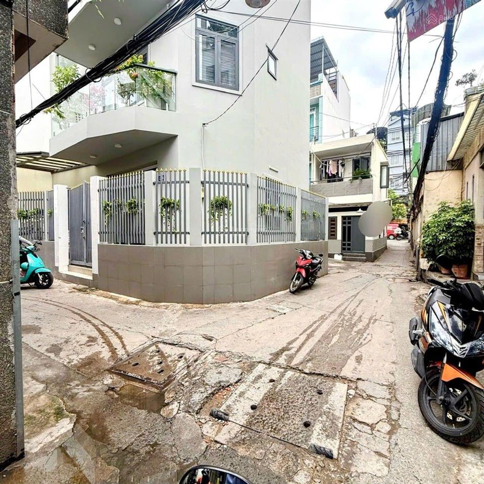 Hiếm  nhà 2 mặt hẻm  cách mặt tiền 50m  vạn kiếp bình thạnh  37m2  đang cho thuê  giá 5,3 tỷ