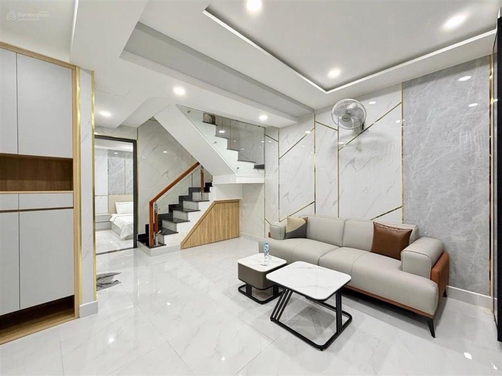 Siêu phẩm khu vip đoàn thị điểm phú nhuận, 4 tầng, cn 45m², 5pn 5wc, nhà mới full nội thất, 8,x tỷ