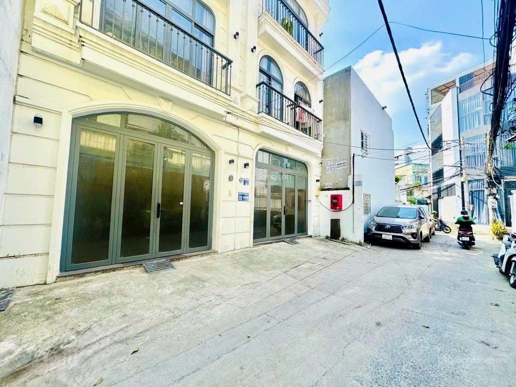 Nhà hxh 3 tầng  76m2,sau căn mt nguyễn thượng hiền  bình thạnh. sổ vuông, không lộ giới, giá 8.5t