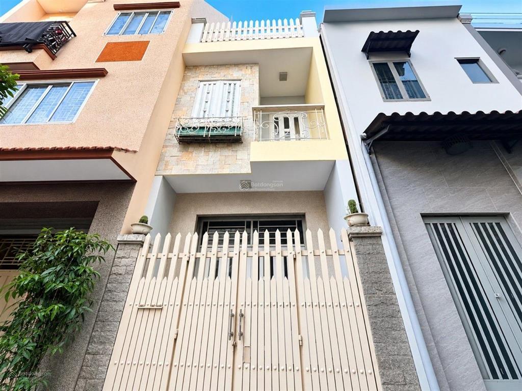 Hẻm xe hơi đường hoa sữa phú nhuận  3 tầng  60m2  hẻm thông  10 tỷ tl