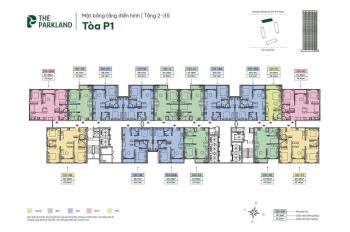 Bán chung cư cao cấp the parkland  imperia ocean city, 2,8 tỷ, 48m2, tốt, hot! 0984 228 ***