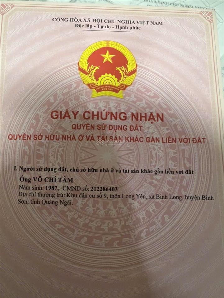 Bán đất lô ô 43 lk5  67.5m2  đường số 2, khu nhà ở thái bình dương  tân hiệp, đường tân hiệp 17