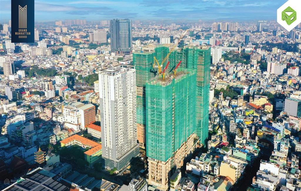 Bán gấp căn hộ 2pn 68m2 tại the grand manhattan, 12.8 tỷ view đẹp ngoài, thanh toán chỉ 6.6tỷ