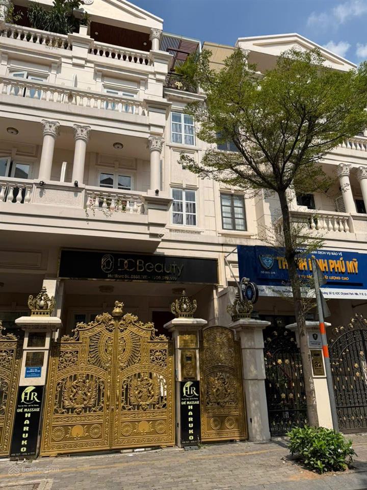 Hàng hiếm  nhà phố có hầm 5m x 20m, 1 hầm + 4 tầng có thang máy, cityland park hills gò vấp