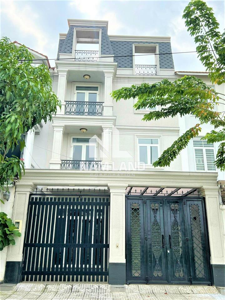 Nhà cho thuê ở kết hợp văn phòng, sân 10m, trệt 2 lầu, giá 35tr